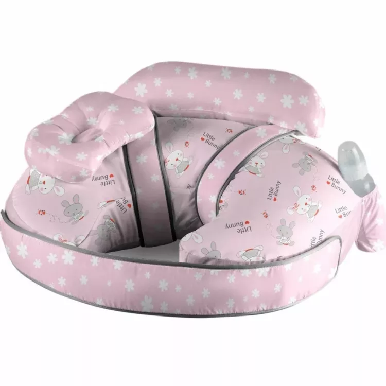 بالش C چندوضعیته شیردهی طرح Little Bunny رزبرن RoseBorn