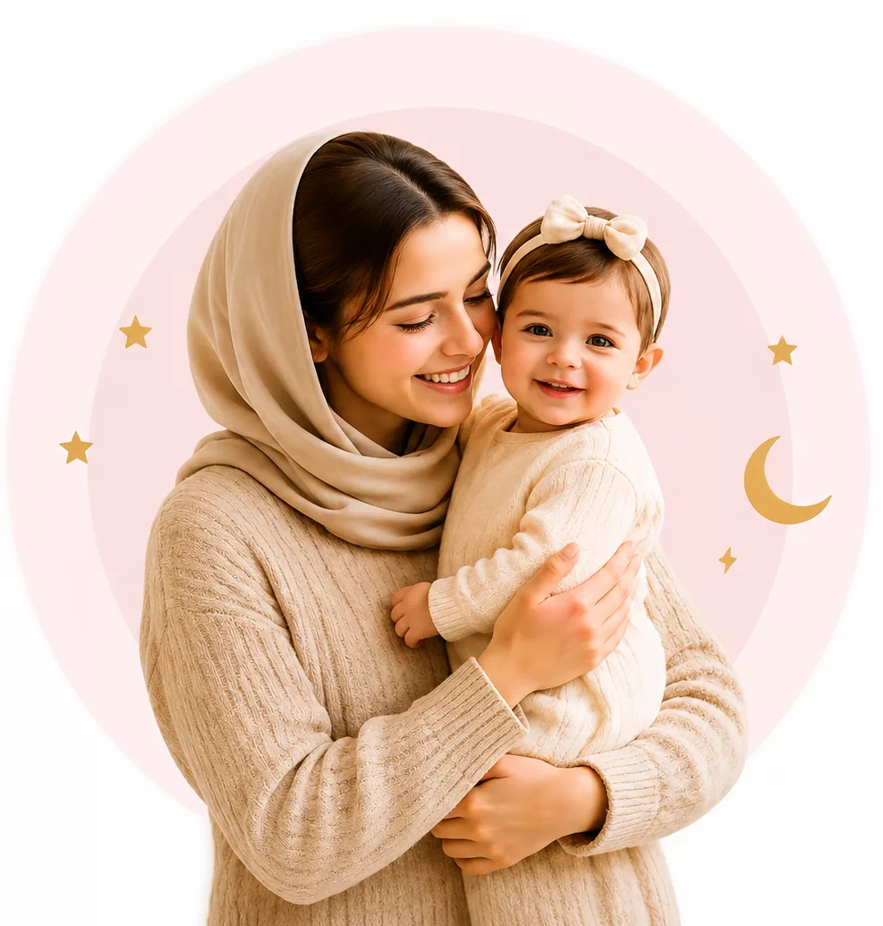مادر و نوزاد در صفحه درباره ما فروشگاه اینترنتی لباس کودک و نوزاد لوناپوش