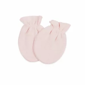 دستکش نوزادی ساده نخ پنبه رافائلا نیلی مدل 9924 Nili